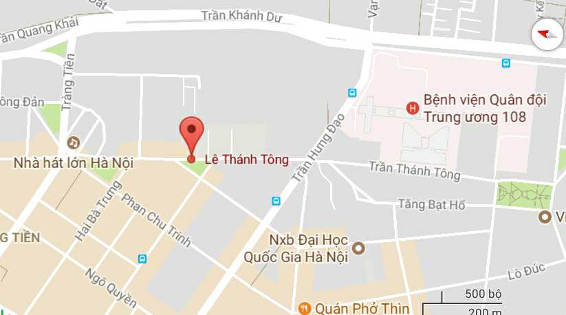 Phố Lê Thánh Tông, quận Hoàn Kiếm, Hà Nội